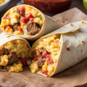 Egg Wrap Burrito